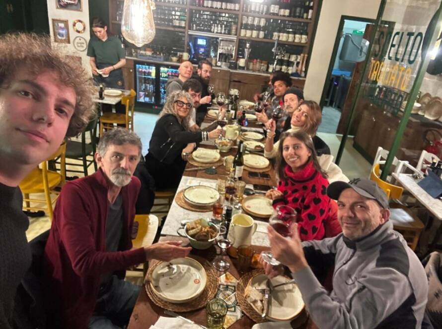 A cena con Rocco Papaleo